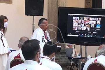 El teldense Álvaro Monzón, nuevo Caballero de la Orden del Camino de Santiago (Foto TA)